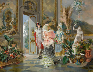 Manières rococo - Juan Antonio González — näkymä teoksesta