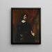 Portrait de Diego de Silva y Velázquez - Juan Bautista Martínez del Mazo — kehystetty taideteos seinällä