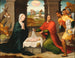 Adoration des bergers - Juan Correa de Vivar — näkymä teoksesta