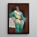 Harlekiini - Juan Gris — kehystetty taideteos seinällä