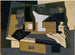 Kahvimylly - Juan Gris — näkymä teoksesta