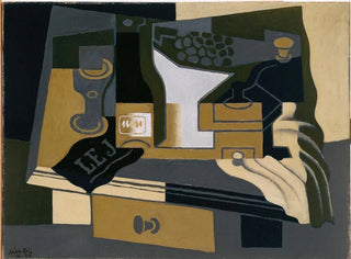 Kahvimylly - Juan Gris — näkymä teoksesta