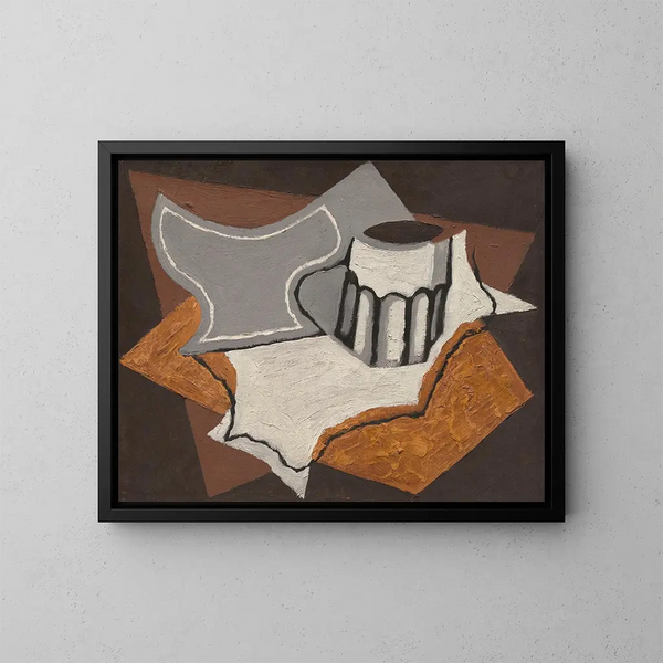 Le gobelet - Juan Gris — kehystetty taideteos seinällä