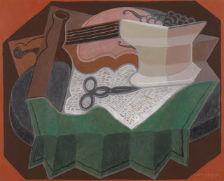 Leikkaavat sakset - Juan Gris — näkymä teoksesta