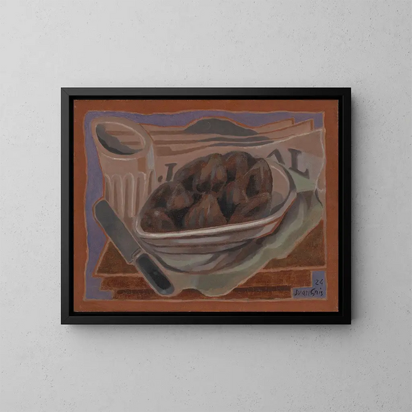 Viinirypäleet - Juan Gris — kehystetty taideteos seinällä
