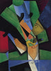 Tupakanpolttaja - Juan Gris — näkymä teoksesta