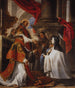 La communion de sainte Thérèse - Juan Martín Cabezalero — näkymä teoksesta