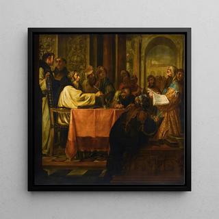 Juan de Valds Leal - The Disputation Of Saint Jerome.webp