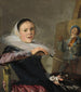 Autoportrait - Judith Leyster — näkymä teoksesta