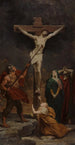 Kristus ristillä - Jules-Joseph Dauban — näkymä teoksesta