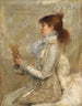 Portrait de Sarah Bernhardt - Jules Bastien-Lepage — näkymä teoksesta