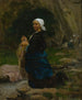 Lavandière bretonne - Jules Breton — näkymä teoksesta