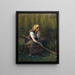 Kesämaalaus - Jules Breton — kehystetty taideteos seinällä
