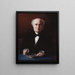 Portrait d'Étienne Arago 1802-1892 écrivain et homme politique - Jules Emmanuel Valadon — kehystetty taideteos seinällä
