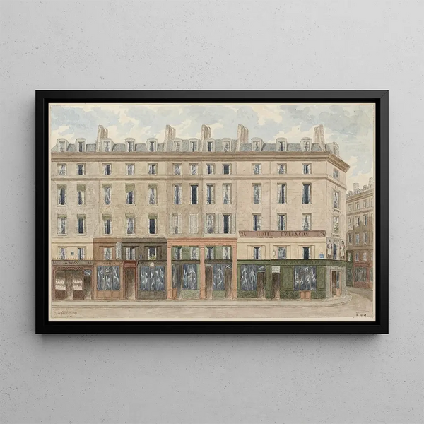 Jules Gaildrau - Rue JeanJacques Rousseau du n24 30 1er arrondissement.webp