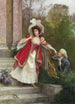 Les amoureux - Jules Girardet — näkymä teoksesta
