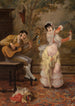 La danseuse espagnole - Jules James Rougeron — näkymä teoksesta