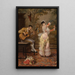 La danseuse espagnole - Jules James Rougeron — kehystetty taideteos seinällä