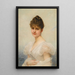 Edith Warren Miller - Jules Joseph Lefebvre — kehystetty taideteos seinällä
