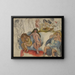 Naiselliset naiset - Jules Pascin — kehystetty taideteos seinällä