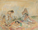 Naiset salongissa - Jules Pascin — näkymä teoksesta