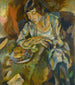 Hermine aux fruits - Jules Pascin — näkymä teoksesta