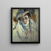 Hermine David - Jules Pascin — kehystetty taideteos seinällä