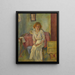 Hermine David, l'atelier - Jules Pascin — kehystetty taideteos seinällä