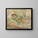 La Petite Actrice - Jules Pascin — kehystetty taideteos seinällä