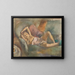 La fille endormie - Jules Pascin — kehystetty taideteos seinällä
