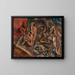 La toilette aux tropiques - Jules Pascin — kehystetty taideteos seinällä