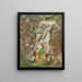 La visite du dimanche - Jules Pascin — kehystetty taideteos seinällä