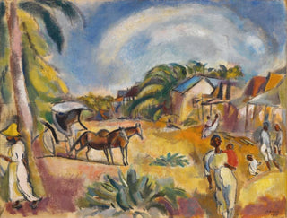 maisemasta figuureilla ja reellä - Jules Pascin — näkymä teoksesta