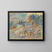 Les brigands - Jules Pascin — kehystetty taideteos seinällä