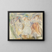 Suuret hatut - Jules Pascin — kehystetty taideteos seinällä