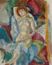 Nyt käsi kohotettuna - Jules Pascin — näkymä teoksesta