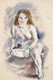 Nu - Jules Pascin — näkymä teoksesta