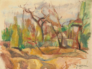 Maisema Kuubassa - Jules Pascin — näkymä teoksesta