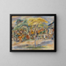 Etelän maisemasta - Jules Pascin — kehystetty taideteos seinällä
