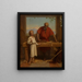Saint Joseph et l'Enfant - Jules Richomme — kehystetty taideteos seinällä