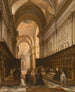 Chœur parisien de la basilique Sainte-Geneviève-Panthéon sous le Second Empire - Jules Victor Genisson — näkymä teoksesta