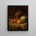 Nature morte aux oranges - Julia Robinson — kehystetty taideteos seinällä