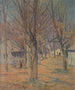 Un village du Connecticut va à l'école - Julian Alden Weir — näkymä teoksesta