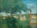 Tehdasnäkylä - Julian Alden Weir — näkymä teoksesta