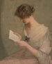 La lettre - Julian Alden Weir — näkymä teoksesta