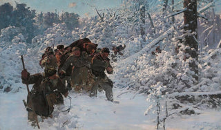Julian Falat - Return from the bear hunt.webp