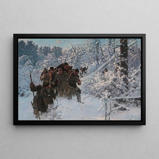 Julian Falat - Return from the bear hunt.webp