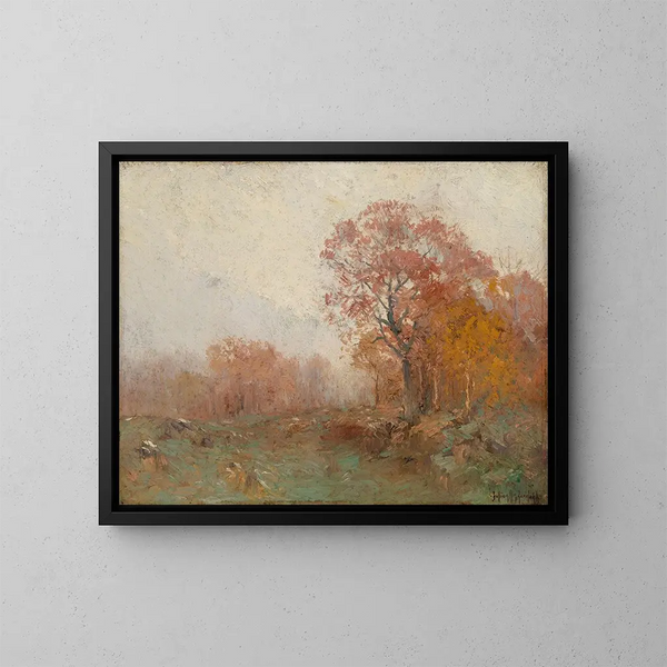 Erään marraskuun aamu - Julian Onderdonk — kehystetty taideteos seinällä