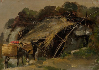 Julie Wilhelmine HagenSchwarz - Italian Landscape with a Donkey.webp