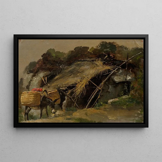 Julie Wilhelmine HagenSchwarz - Italian Landscape with a Donkey.webp